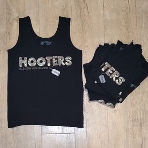 (3) DISCOUNTED Hooters uniform Camo tanks!!!